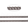 Oval Oxidation Aluminum Curb Chains CHA-G001-10EB-2