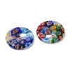 Handmade Millefiori Glass Pendants LAMP-G166-08B-2