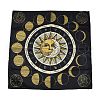 Polyester Peach Skin Tarot Tablecloth for Divination AJEW-D061-01D-1