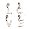Non-Tarnish 304 Stainless Steel Pendant PALLOY-JF00973-1
