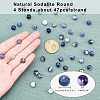 ARRICRAFT Natural Sodalite Round Bead Strands G-AR0001-32-2