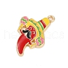 Cinco De Mayo Theme Alloy Enamel Pendants FIND-M080-02B-G-2