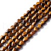 Natural Tiger Eye Beads Strands G-B022-05-1