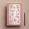 Fingerinspire 2Pcs 2 Style 304 Stainless Steel Cutting Dies Stencils DIY-FG0001-95-5