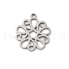 201 Stainless Steel Pendants STAS-S157-07P-1