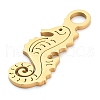 304 Stainless Steel Pendants STAS-R134-08G-02-2