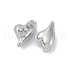 Brass Micro Pave Cubic Zirconia Pendants KK-D288-01P-2