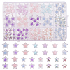 CHGCRAFT 105Pcs 15 Styles Transparent Acrylic Beads TACR-CA0001-25-1