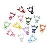 Spray Painted Alloy Swivel Lobster Claw Clasps FIND-A027-05-1