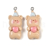 Resin Pendants RESI-U004-01C-1