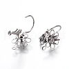 Tarnish Resistant 304 Stainless Steel Leverback Earring Findings X-STAS-P223-24P-2