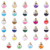 Transparent Glass Globe Pendants GLAA-TA0003-07-18