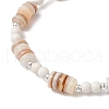 Synthetic Turquoise Beaded Stretch Bracelets BJEW-JB11911-01-4