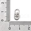304 Stainless Steel Swivel Clasps STAS-U051-03A-P-3