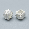925 Sterling Silver European Beads STER-T002-43S-2