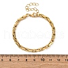 304 Stainless Steel Link Chain Bracelets for Women BJEW-C076-04G-5