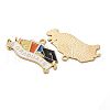 Graduation Season Alloy Enamel Pendants ENAM-V002-01F-KCG-2