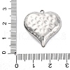 304 Stainless Steel Pendants STAS-P386-03P-C-3