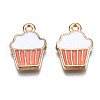 Alloy Enamel Pendants ENAM-S121-127G-3