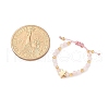 Natural Rose Quartz Rings RJEW-JR00897-03-3