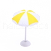 Plastic Sun Umbrella Miniature Ornaments PW-WGBB9DA-01-1