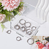 SUNNYCLUE 16Pcs 4 Sizes 201 Stainless Steel Huggie Hoop Earring Findings STAS-SC0004-67P-6