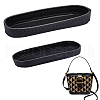   2Pcs 2 Style 3D PU Leather Oval Bottom DIY-PH0008-92-1