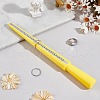 Plastic Ring American Size Sticks TOOL-WH0053-74-4
