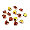 Electroplate Glass Charms GGLA-Z002-02C-1