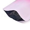 Two Tone Rectangle Plastic Zip Lock Gift Bags OPP-C003-01E-03-2