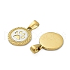 304 Stainless Steel Pendants STAS-A118-02E-G-2