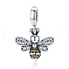 Thailand 925 Sterling Silver European Dangle Charms STER-FF0007-013AS-7