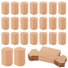 Hexagon Kraft Paper Handmade Soap Gift Storage Boxes AJEW-WH0166-25-1