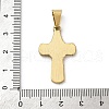 201 Stainless Steel Pendants STAS-C130-01C-G-3