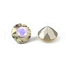 Glass Rhinestone Cabochons GLAA-A018-6mm-001GY-2