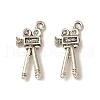 Tibetan Style Alloy Pendants TIBEP-L017-02AS-2