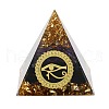 Orgonite Pyramid Resin Energy Generators G-PW0007-081B-1