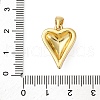 Brass Micro Pave Cubic Zirconia Pendants KK-P308-18G-3