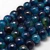Natural Agate Beads Strands G-G882-14mm-D01-2-1