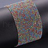 Brass Rhinestone Strass Chains CHC-R125-S6-15S-7