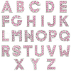 SUNNYCLUE 52Pcs 26 Styles Alloy Rhinestone Slide Charms FIND-SC0009-81B-1