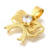 304 Stainless Steel Pendants STAS-Z092-03G-03-2