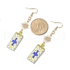 MIYUKI Delica Beads Stud Earring EJEW-MZ00412-03-3