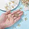 20Pcs 2 Colors Racking Plated Brass Clip-on Earring Findings KK-CJ0002-11-3