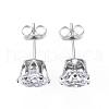 304 Stainless Steel Stud Earrings EJEW-F053-D-2