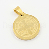 Fashionable 304 Stainless Steel Pendants STAS-J003A-02-2