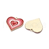 Rack Plating Alloy Enamel Pendants ENAM-N056-431B-2