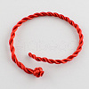 Braided Handmade Nylon Bracelet Cord BJEW-R257-01-1
