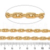 304 Stainless Steel Textured Cable Chains STAS-P386-07G-2