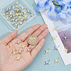DICOSMETIC 48Pcs 2 Colors Alloy Pendants FIND-DC0005-54-3